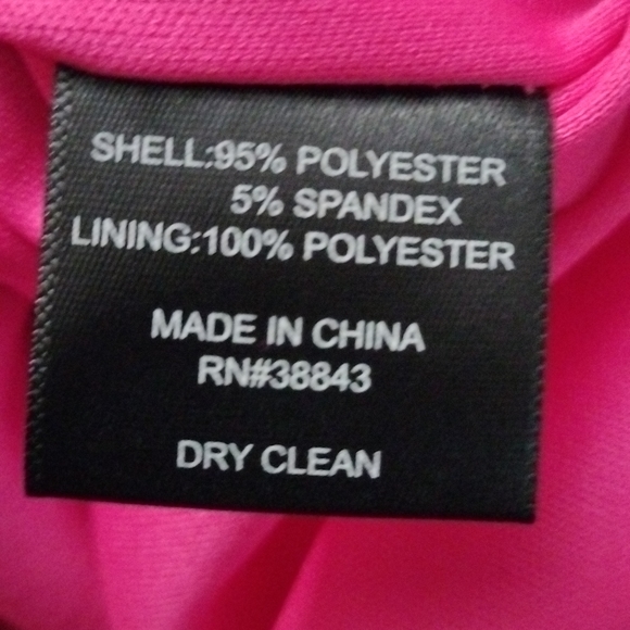 NWT Sam Edelman One Shoulder Dress Size Large Pink - Picture 6 of 7